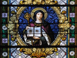 알자스의 성녀 오틸리아_디테일_photo by Ralph Hammann_in the Church of Saint-Arbogast in Offenheim of Alsace_France.JPG
